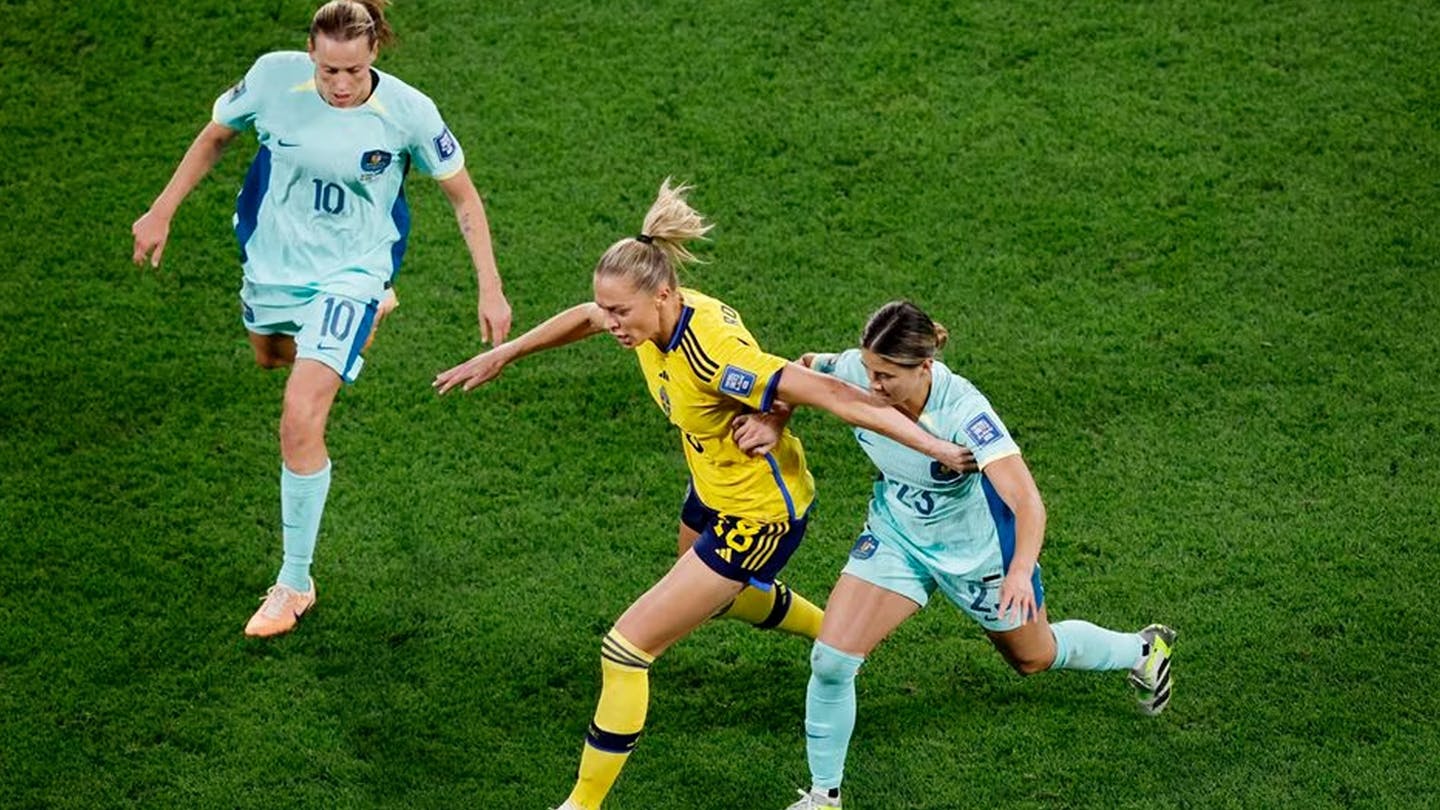 Sweden denies co-host Australia historic podium finish in FIFA Women’s World Cup